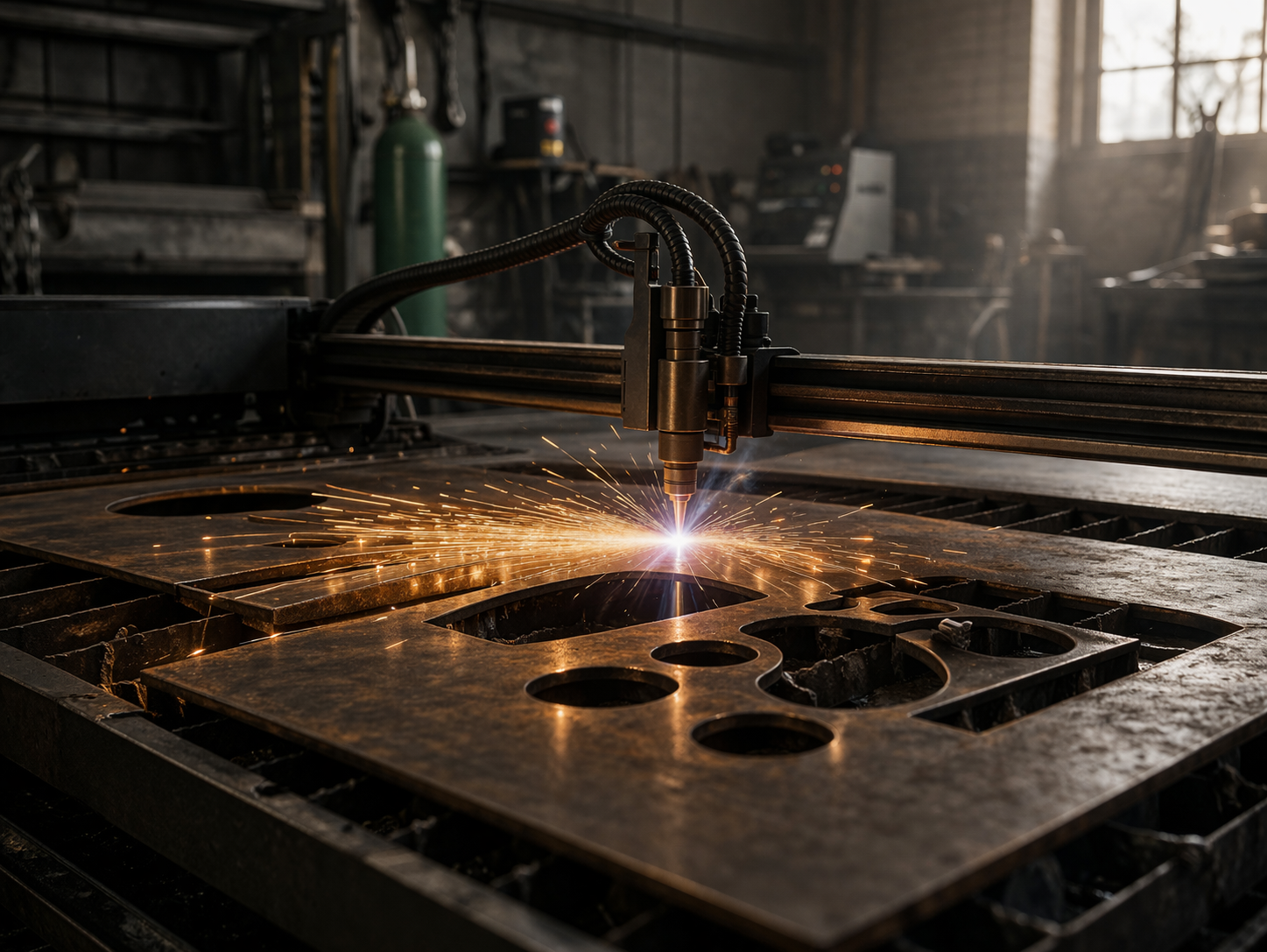Präziser Zuschnitt oder Formteil aus Metall