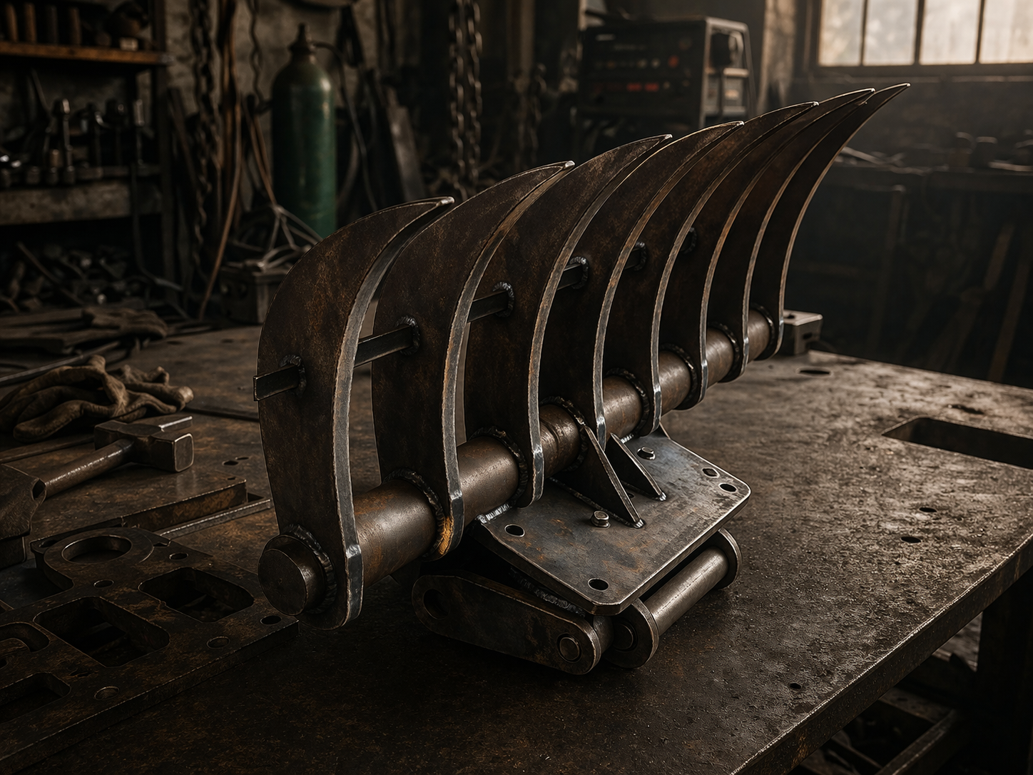 Metallobjekt oder dekoratives Objekt aus Metall